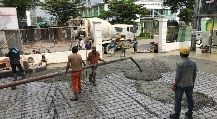 THI CONG HẠ TẦNG KỸ THUẬT KHU DÂN CƯ