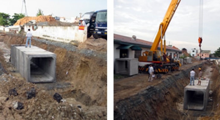 THI CÔNG HẠ TÀNG KỸ THUẬT KHU DÂN CƯ CITYLAND GÒ VẤP